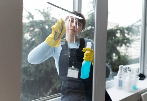 Nettoyage de vitres intérieures et extérieures à Beton-Bazoches